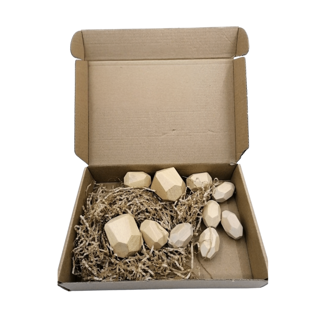 NordicStax - Wooden Balance Stones Set