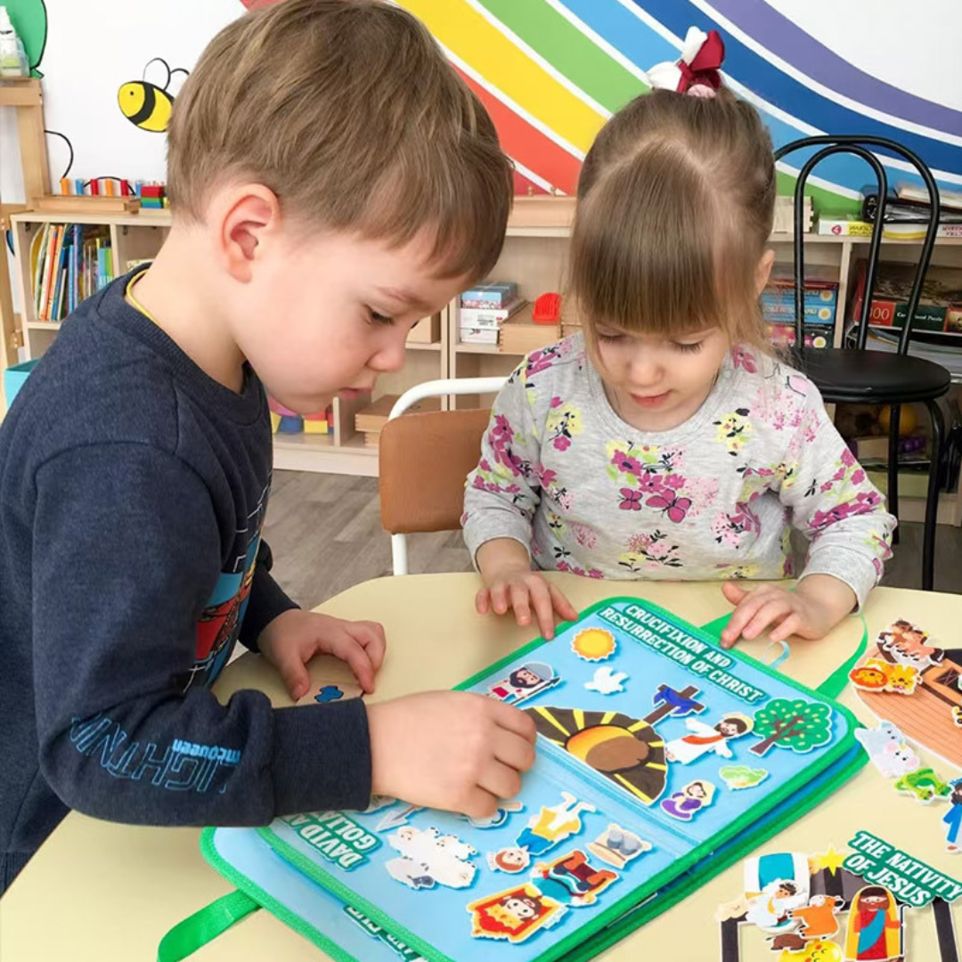 StoryCraft - Montessori Felt Book for Creative Play