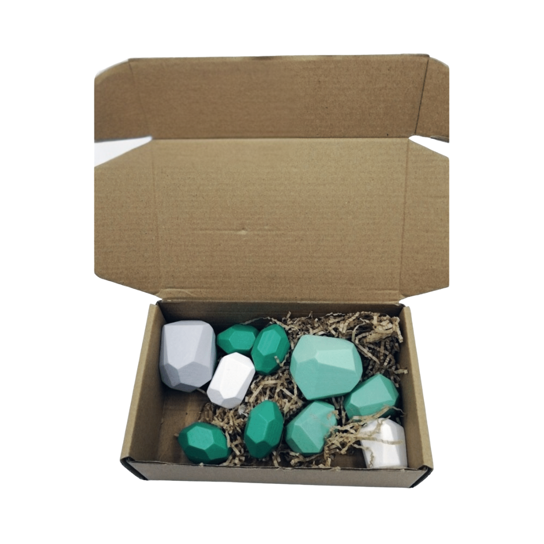 NordicStax - Wooden Balance Stones Set