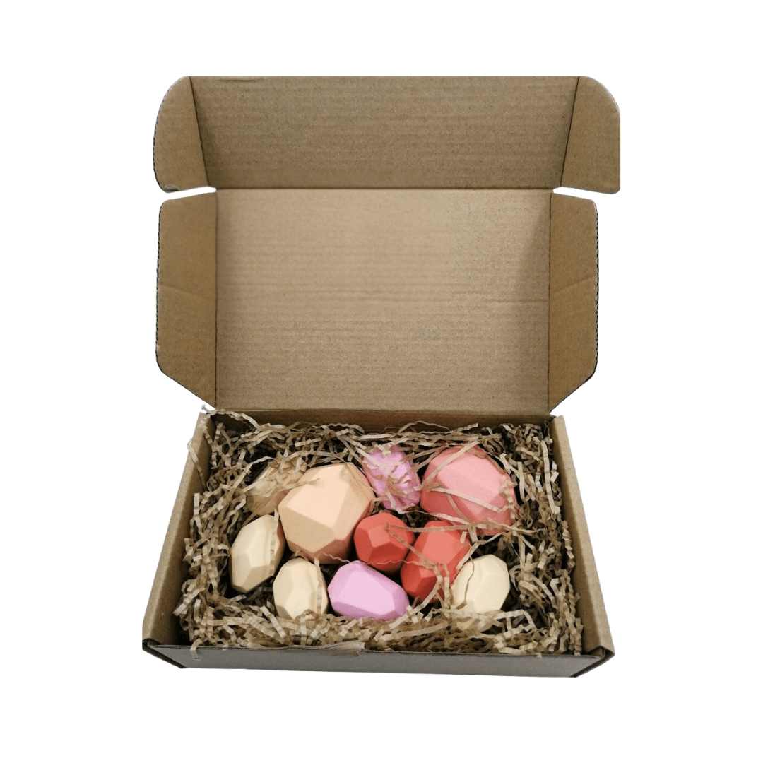 NordicStax - Wooden Balance Stones Set