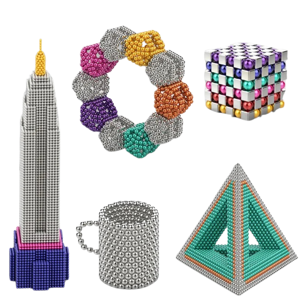 MagneticMaster - 216 Piece Magnetic Building Set
