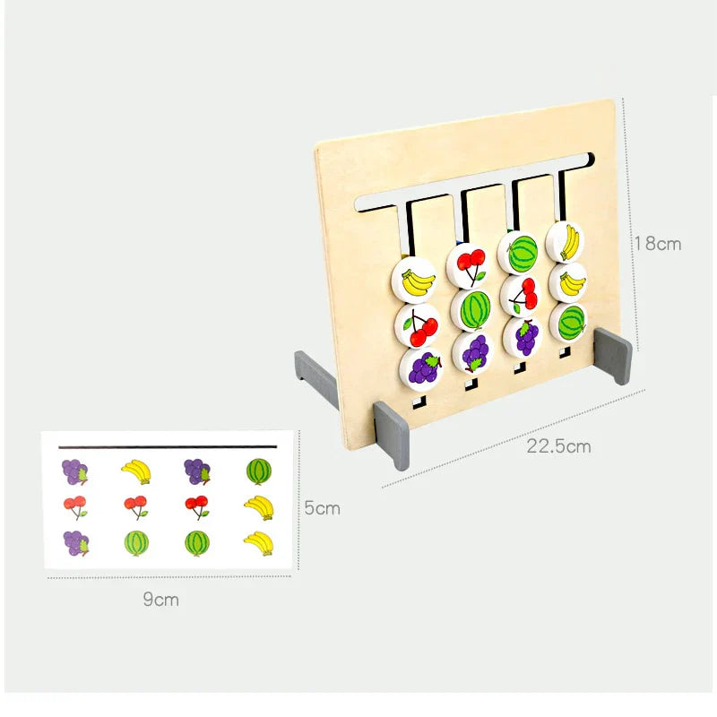 TimberLogic - Montessori Sorting Puzzle