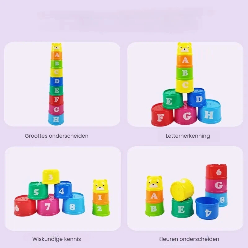 TowerQuest - Stacking Toy Set for Kids
