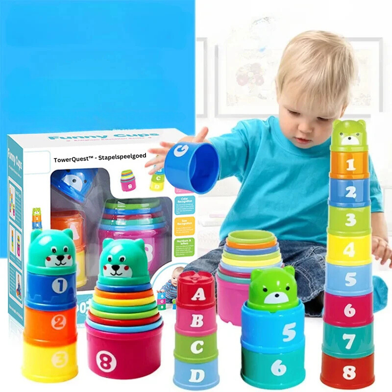 TowerQuest - Stacking Toy Set for Kids