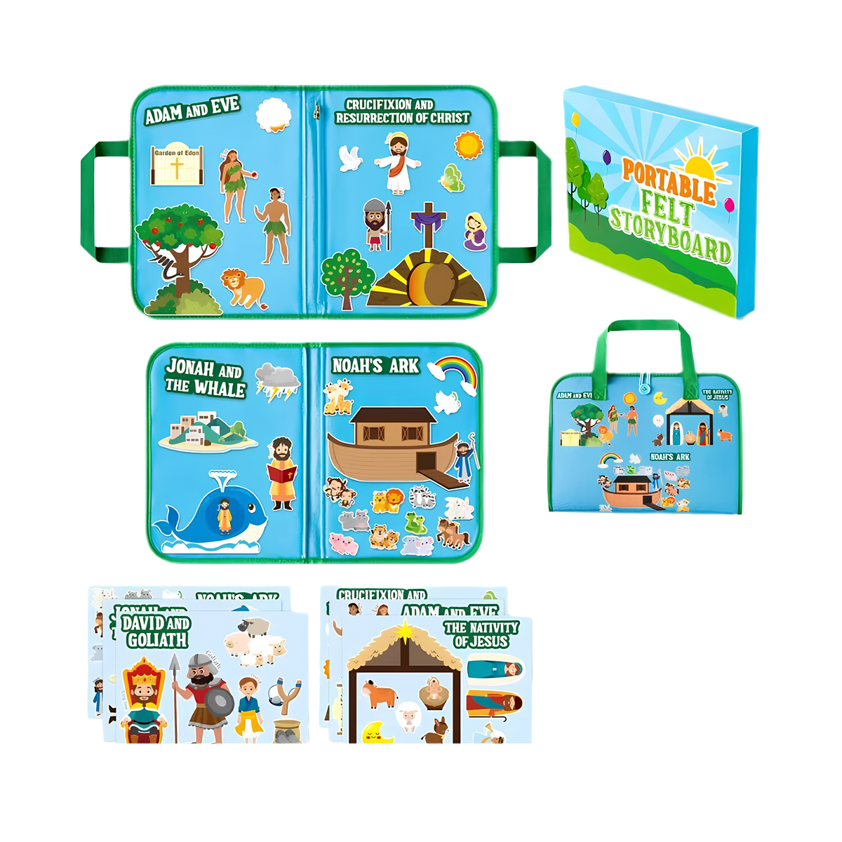 StoryCraft - Montessori Felt Book for Creative Play