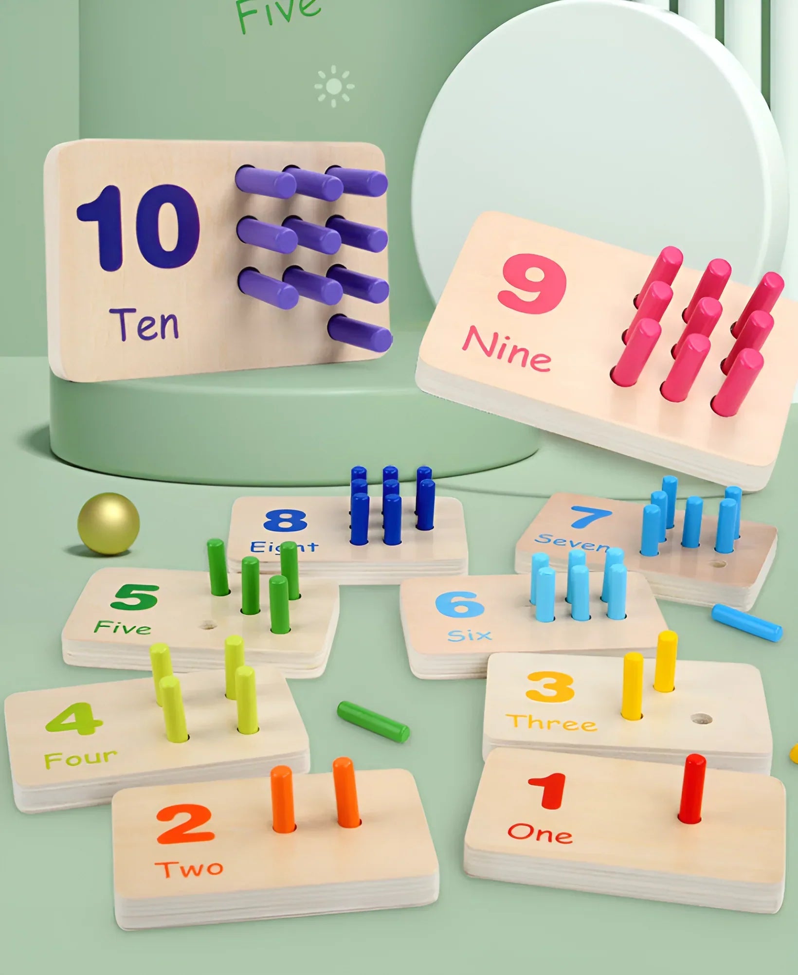 MathBuddy - Montessori Counting Board for Children