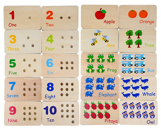 MathBuddy - Montessori Counting Board for Children