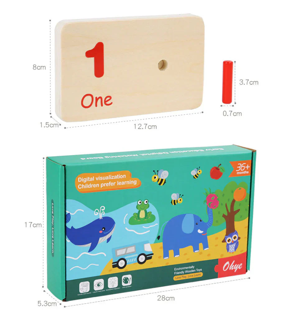 MathBuddy - Montessori Counting Board for Children