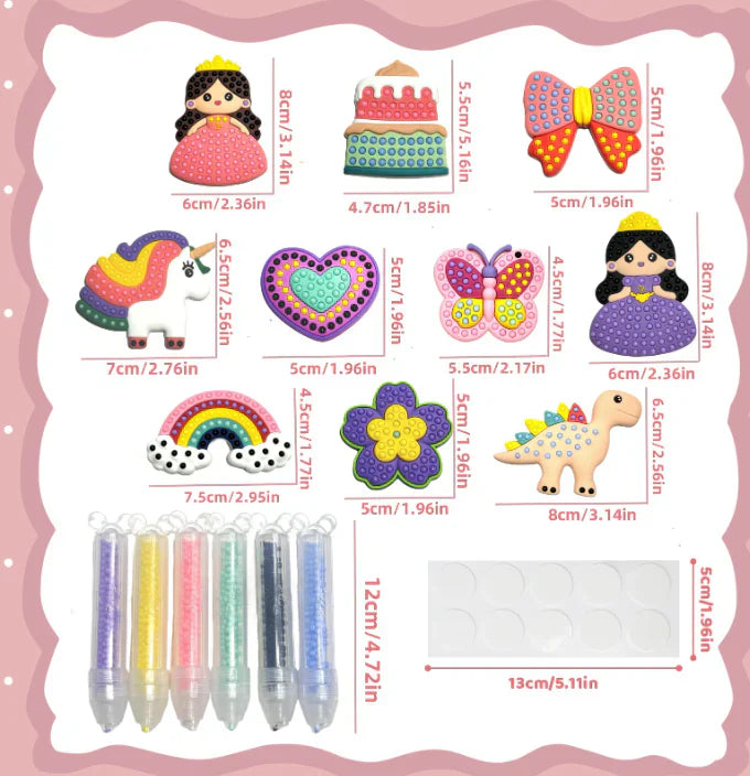 GlimmerCraft – DIY Jewel Art Pen Set for Children
